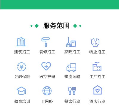 求职招聘APP开发灵活用工平台小程序劳务信息发布app软件系统源码